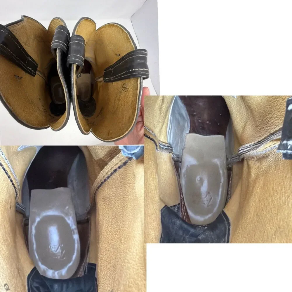 Tony Lama Vintage Western Cowboy Boots Size 11B USA Made READ
